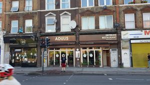 Outside at Adulis - Oval in South West London