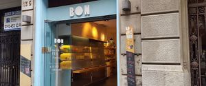 outside at BON in Barcelona