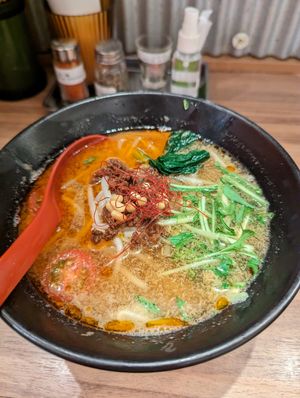 Vegan tan tan at Soranoiro Nippon in Tokyo