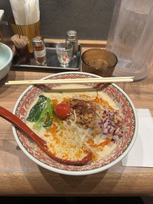 担々麺  at Soranoiro Nippon in Tokyo