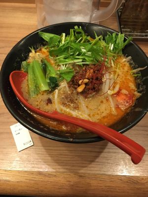 Vegan Tan-Tan-Men at Soranoiro Nippon in Tokyo