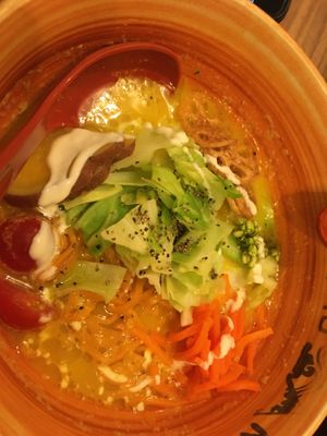 Vegan Ramen at Soranoiro Nippon in Tokyo