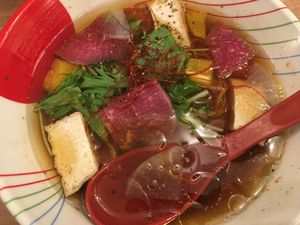 Vegan Ramen! at Soranoiro Nippon in Tokyo