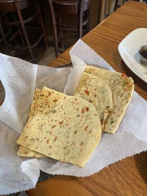 paratha  at Spice Room in Denver