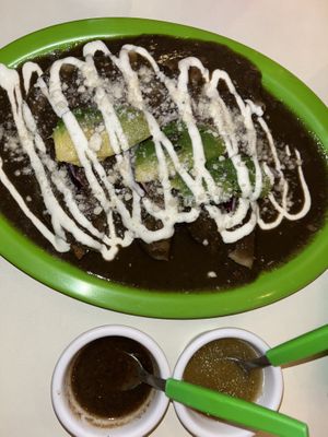 Enfrijoladas  at Antojito Con Amor in Cancun