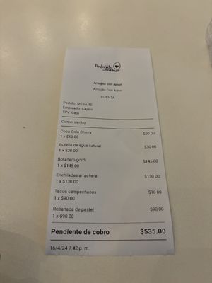   at Antojito Con Amor in Cancun