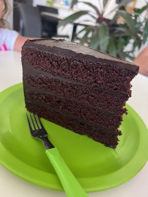 Tarta de chocolate   at Antojito Con Amor in Cancun