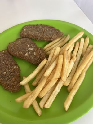 Milanesa  at Antojito Con Amor in Cancun