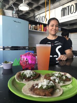 Aramara la mejor anfitriona  at Antojito Con Amor in Cancun