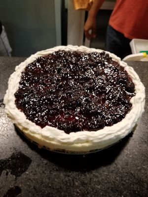 Oh my goodness cheesecake at Antojito Con Amor in Cancun