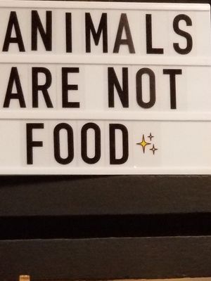 They proudly have this posted at Antojito Con Amor in Cancun