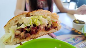 Pambazos Antojitos at Antojito Con Amor in Cancun