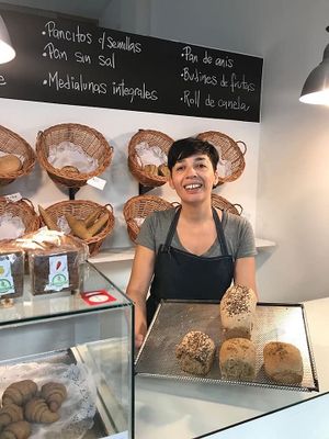 Nita at NITA Vegan Bakery in Buenos Aires