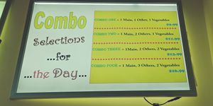 Different combos available at Vegan for Longevity & Health in Auckland