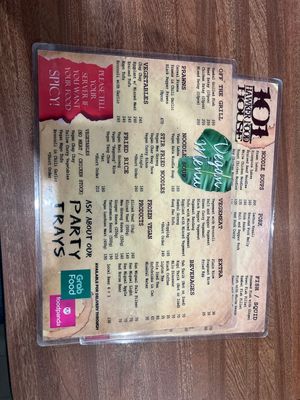 Nothing Gluten Free unfortunately   at 101 Hawker Food House in Makati