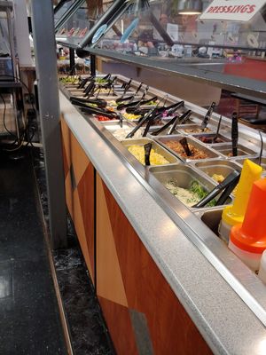 Buffet at Lovey's Natural Foods and Cafe in Wilmington