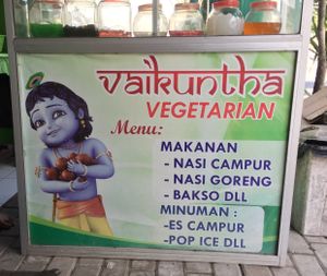 Waikuntha is often referred to Vaikuntha online but they are the same place at Waikuntha - Warveg Warung Vegetarian in 