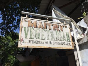 Maitry Vegatarian in Mataram at Maitry in 