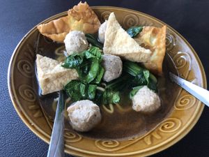 Tasty soup at Maitry in 