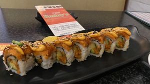 Spicy tuna roll at Chef Kenny's Asian Vegan Cuisine in Las Vegas