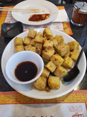 Peppered Tofu at Chef Kenny's Asian Vegan Cuisine in Las Vegas