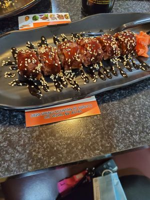 Steak roll at Chef Kenny's Asian Vegan Cuisine in Las Vegas