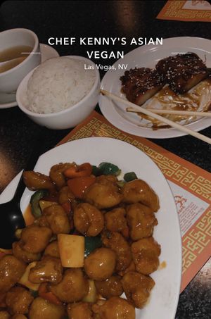 :) at Chef Kenny's Asian Vegan Cuisine in Las Vegas