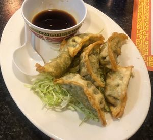 Fried wontons at Chef Kenny's Asian Vegan Cuisine in Las Vegas
