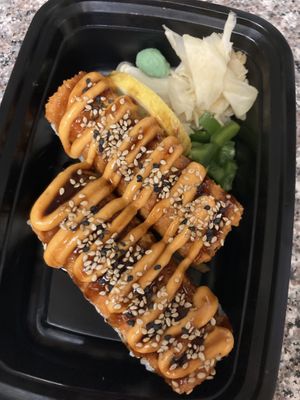 Spicy tuna special roll at Chef Kenny's Asian Vegan Cuisine in Las Vegas