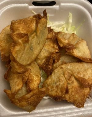 Wontons  at Chef Kenny's Asian Vegan Cuisine in Las Vegas