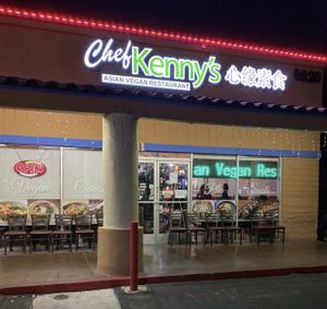 Outside  at Chef Kenny's Asian Vegan Cuisine in Las Vegas