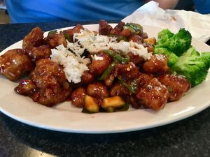 General Tso's at Chef Kenny's Asian Vegan Cuisine in Las Vegas