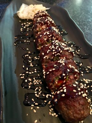 Steak roll at Chef Kenny's Asian Vegan Cuisine in Las Vegas