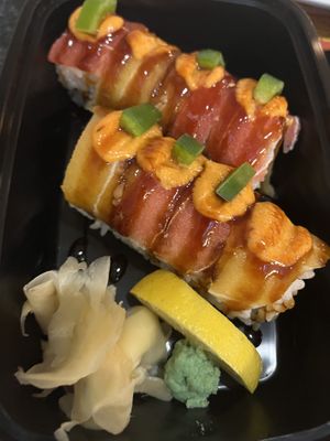 Sexy roll  at Chef Kenny's Asian Vegan Cuisine in Las Vegas