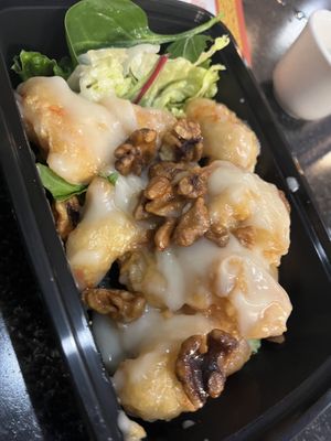 Honey walnut shrimp   at Chef Kenny's Asian Vegan Cuisine in Las Vegas