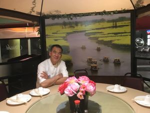 Chef Kenny chye at Chef Kenny's Asian Vegan Cuisine in Las Vegas