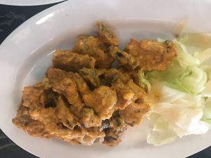 Cajun fish at Chef Kenny's Asian Vegan Cuisine in Las Vegas