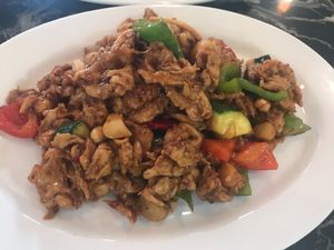 Kung pao chicken at Chef Kenny's Asian Vegan Cuisine in Las Vegas