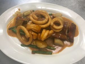 Vegan curry duck at Chef Kenny's Asian Vegan Cuisine in Las Vegas