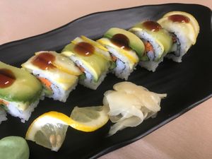 Hawaii roll at Chef Kenny's Asian Vegan Cuisine in Las Vegas