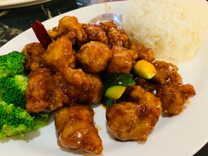 General tzo chicken at Chef Kenny's Asian Vegan Cuisine in Las Vegas