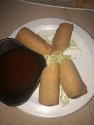 Spring rolls at Chef Kenny's Asian Vegan Cuisine in Las Vegas
