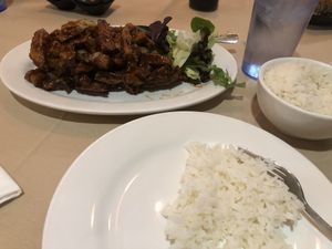Fried oyster mushrooms  at Chef Kenny's Asian Vegan Cuisine in Las Vegas
