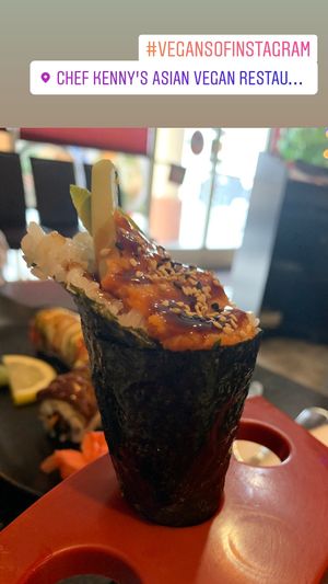 Spicy t’na  at Chef Kenny's Asian Vegan Cuisine in Las Vegas