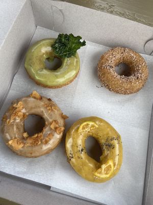 Tasting box  at Holey Grail Donuts - Food Truck in Hanalei