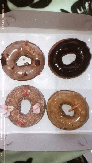 Ok wow  at Holey Grail Donuts - Food Truck in Hanalei