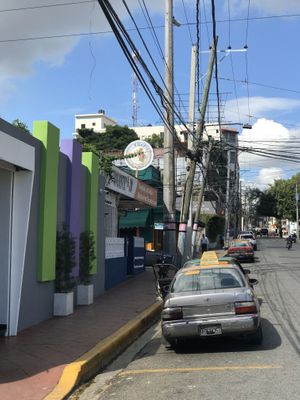 View from the street at Tony's F in Santo Domingo