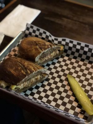Delicious Reuben. Not greasy at all    at Peterson Bros 1111 in Tacoma
