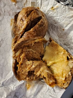 Vegan melt (inside) at Peterson Bros 1111 in Tacoma