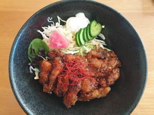 Teriyaki at Veggy Way in Sapporo